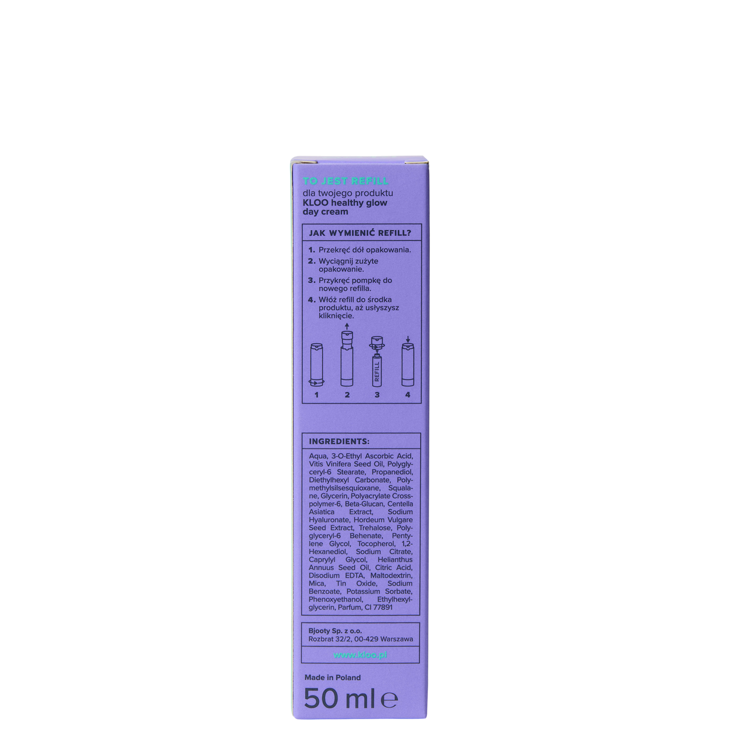 HEALTHY GLOW KREM NA DZIEŃ 50ML REFIL