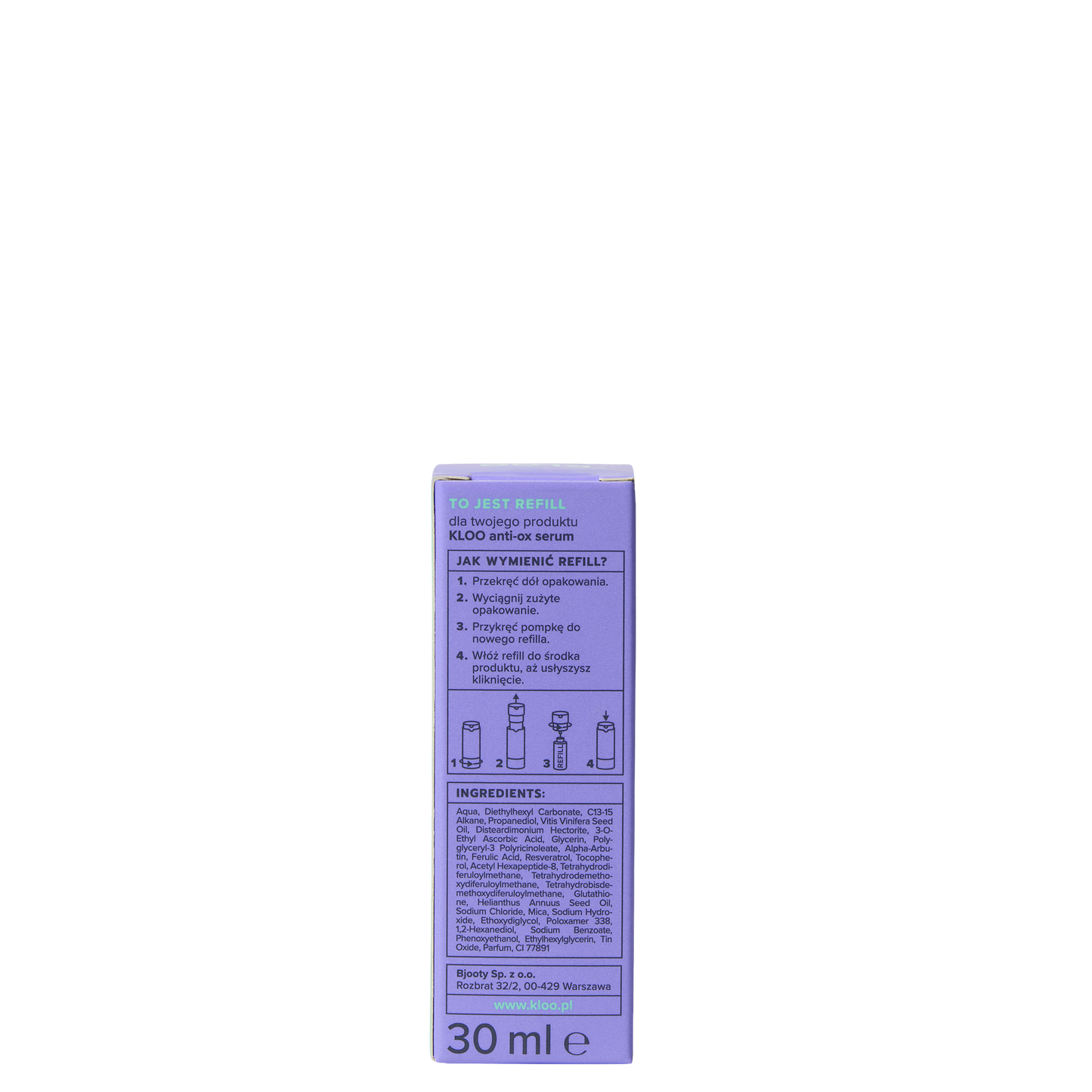 ANTI-OX SERUM 30ML REFIL
